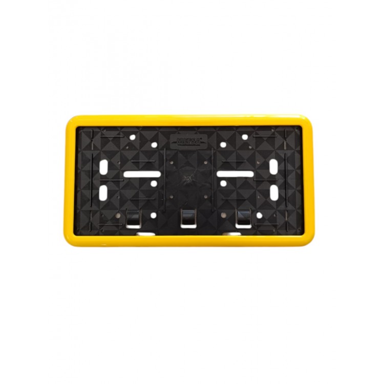 Çerçeveli Dikdörtgen Plakalık Plaka Altlığı Sarı 32X17cm 1 Adet Çerçeveli Dikdörtgen Plakalık Plaka Altlığı Sarı 32X17cm 1 Adet