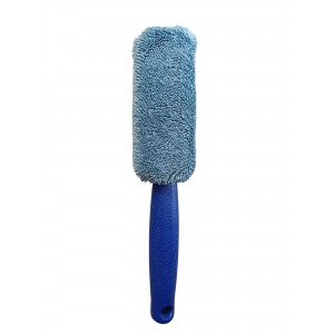 Araba Oto Yıkama Saplı Mikrofiber Süngerli Jant Fırçası