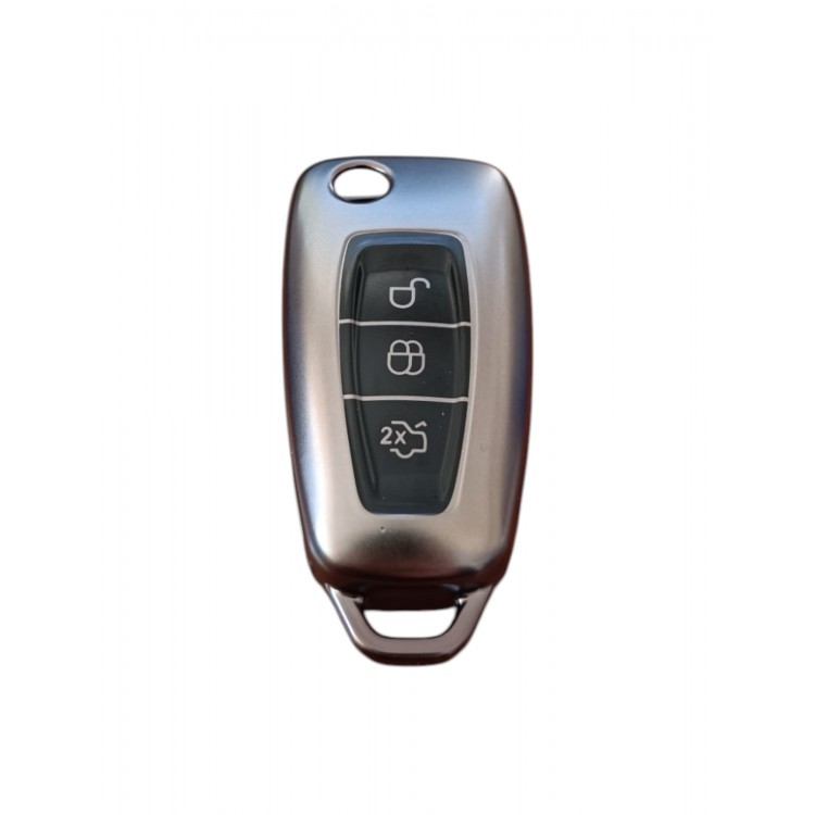 Ford Focus/Cmax/Fiesta/Mondeo/Transit Anahtar Uyumlu Silikon Oto Anahtar Kumanda Kabı Kılıf Füme Ford Focus/Cmax/Fiesta/Mondeo/Transit Anahtar Uyumlu Silikon Oto Anahtar Kumanda Kabı Kılıf Füme