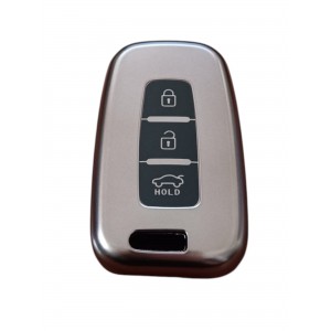 Kia Sportage 2012 Üstü Anahtar Uyumlu Silikon Oto Anahtar Kumanda Kabı Kılıf Füme