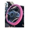 Silikon Direksiyon Kılıfı Pembe Silikon Direksiyon Kılıfı Pembe