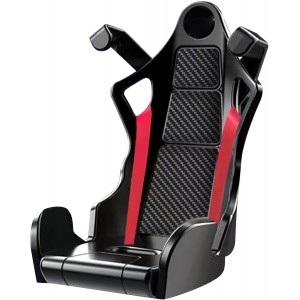 Spor Koltuk Modelli Havalandırma Izgarası Telefon Tutucu Siyah