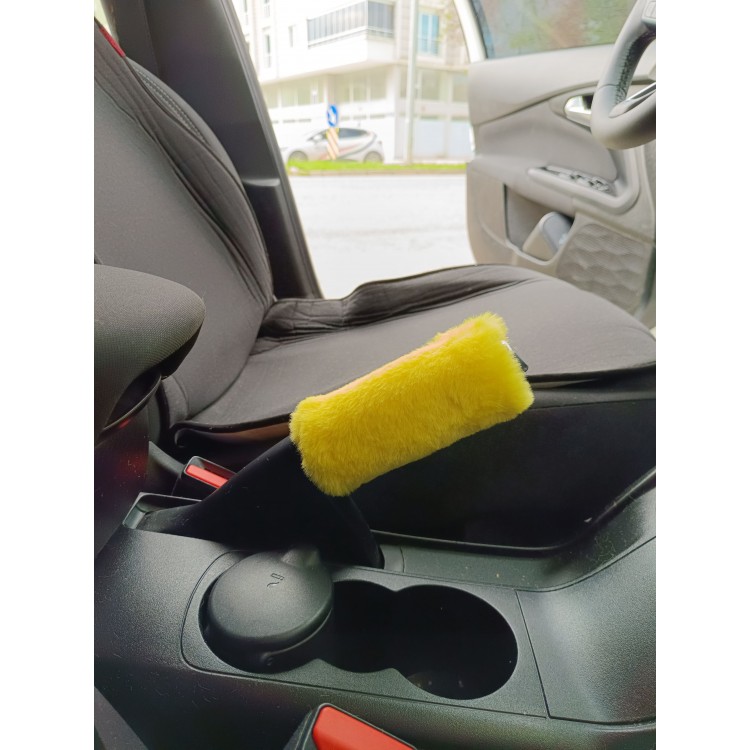 Yumuşak Peluş El Freni Süsü Sarı Yumuşak Peluş El Freni Süsü Sarı